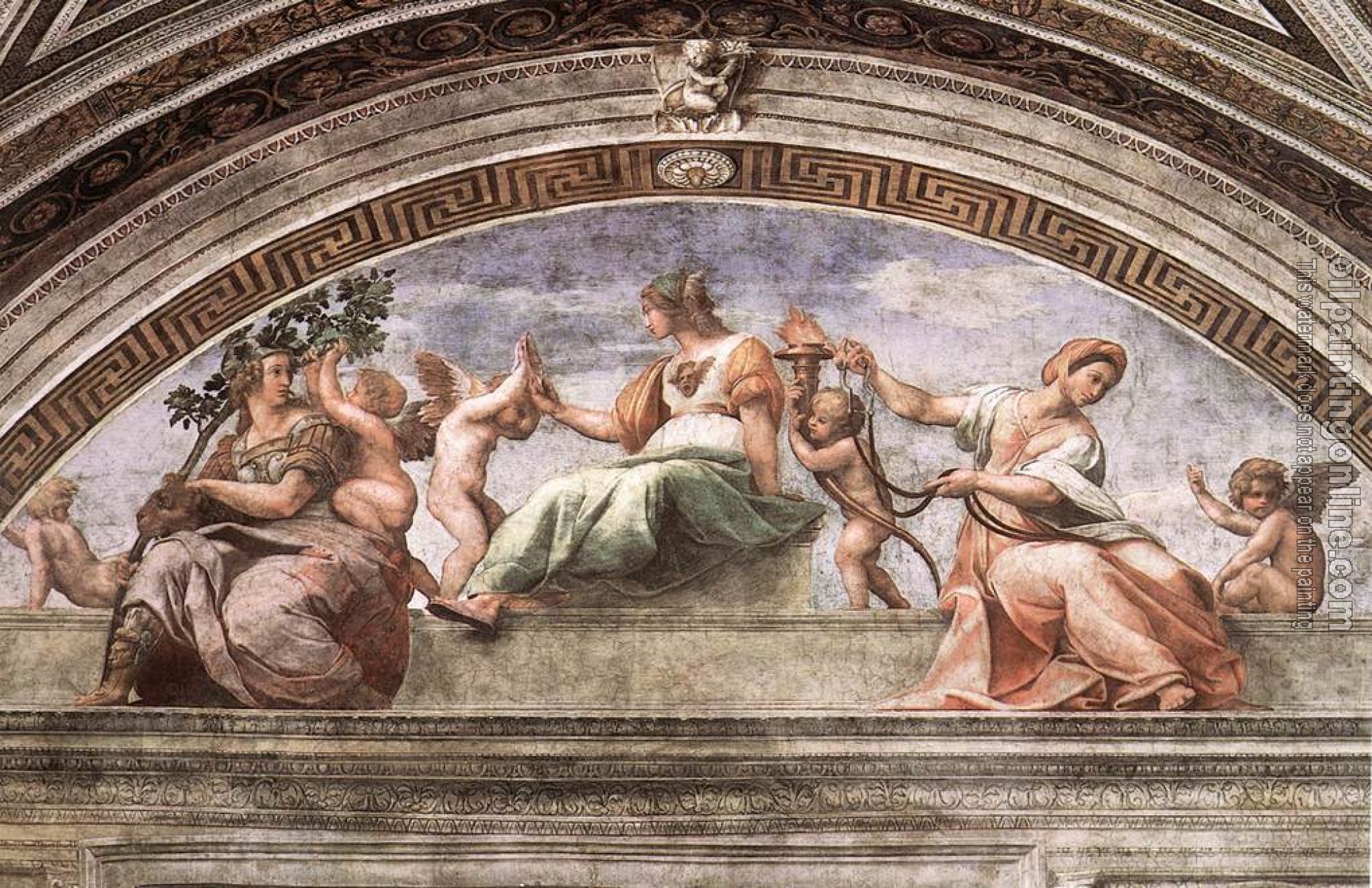 Raphael - The Cardinal Virtues